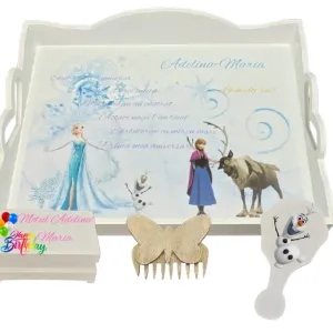 Set tăviță pentru tăierea moțului – Ana si Elsa